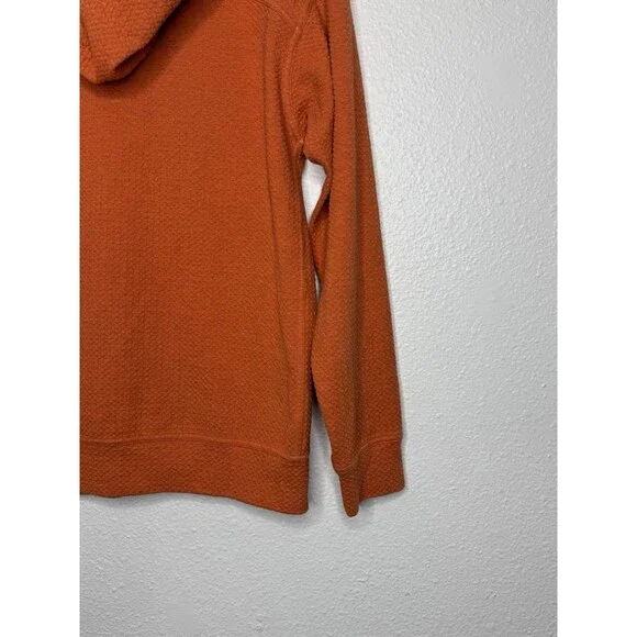 Lululemon All Yours Hoodie Sweater Womens 4 Orange Bubble Dot Pullover Stretch - Picture 12 of 16